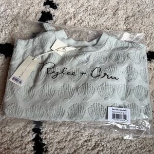 Rylee + Cru Karli Set in Seashell Terry